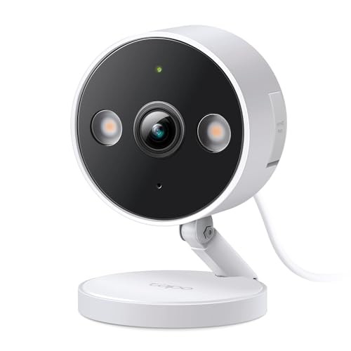 2K+ Indoor/Outdoor Wired Security Camera - 2024 PCMag 1-Pack White 2K 4MP