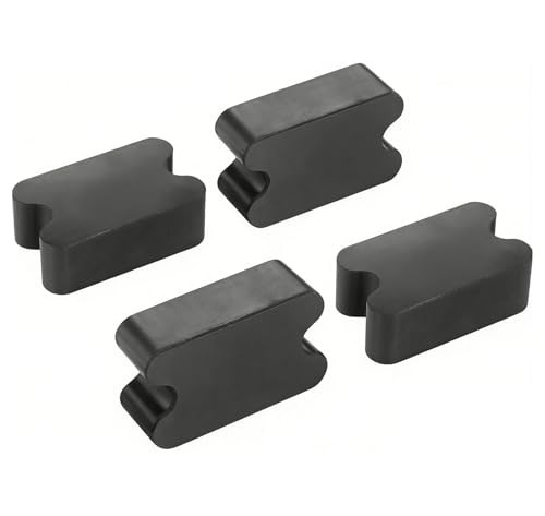 Rubber Spring Spacer 4 Pack 2.5in Thick Rear