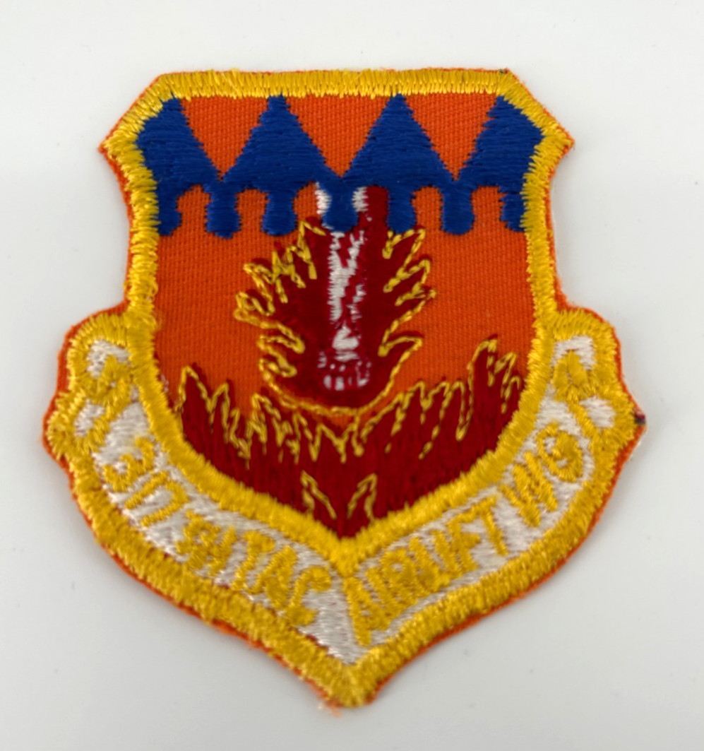 USAF 317th Tactical Airlift Wing Patch Pope AFB, NC