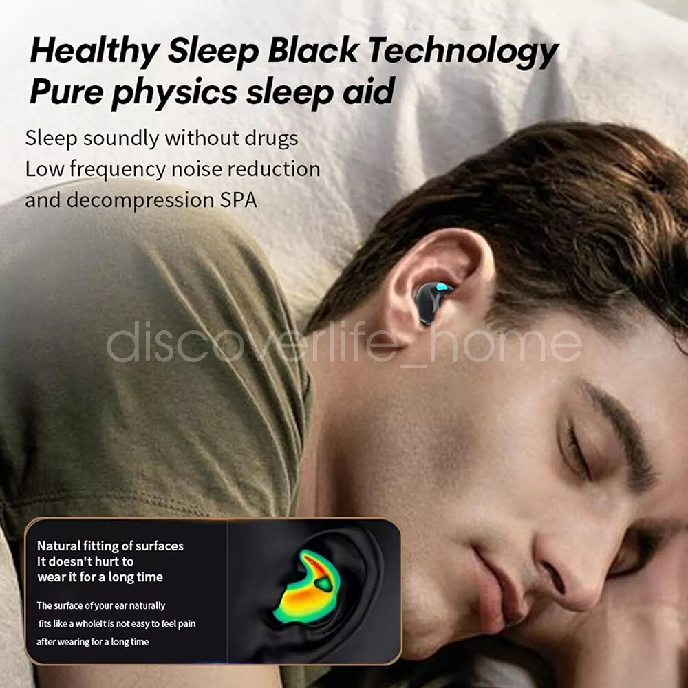 NEW Invisible Earbuds Micro Bluetooth Earbuds Sleep TWS Wireless Earphones Mini