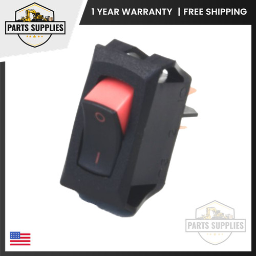 Tennant 578005000 Rocker Switch fits 1100 1230 1240 1260 1610 Carpet Extractor