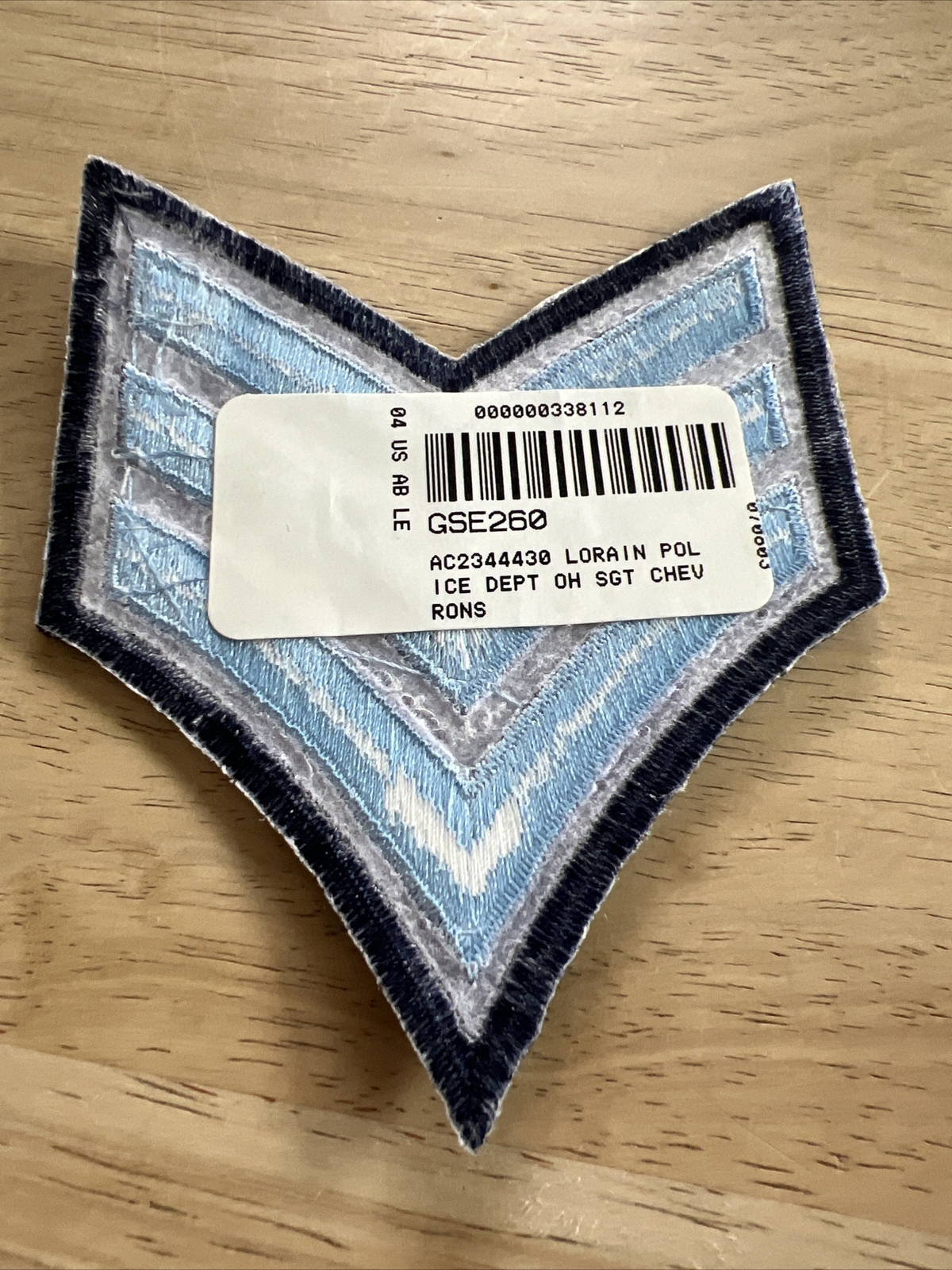 Sergeant E-5 For Class A Uniform. (US Army sleeve patch)