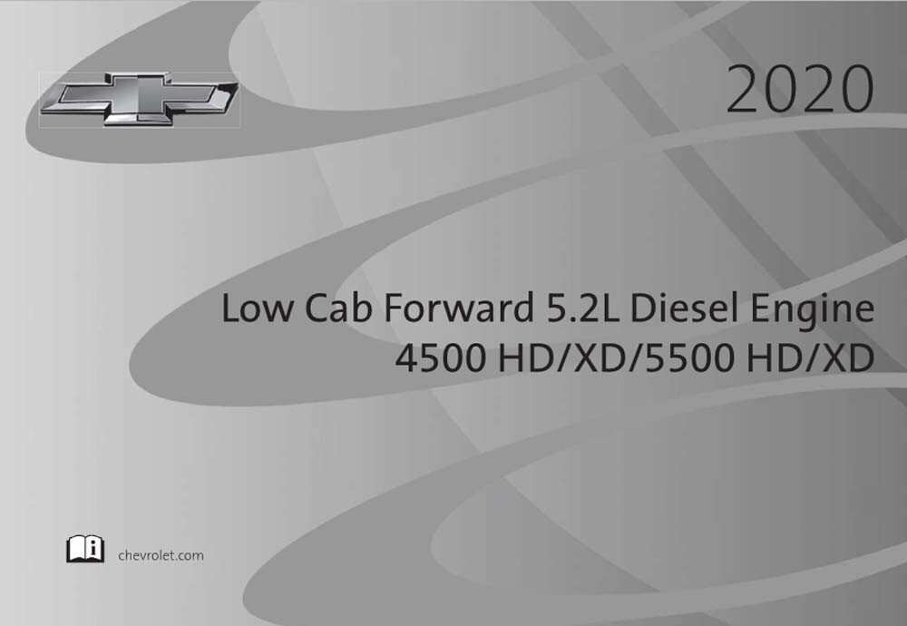 2020 Chevrolet Truck LOW CAB Owner's Manual