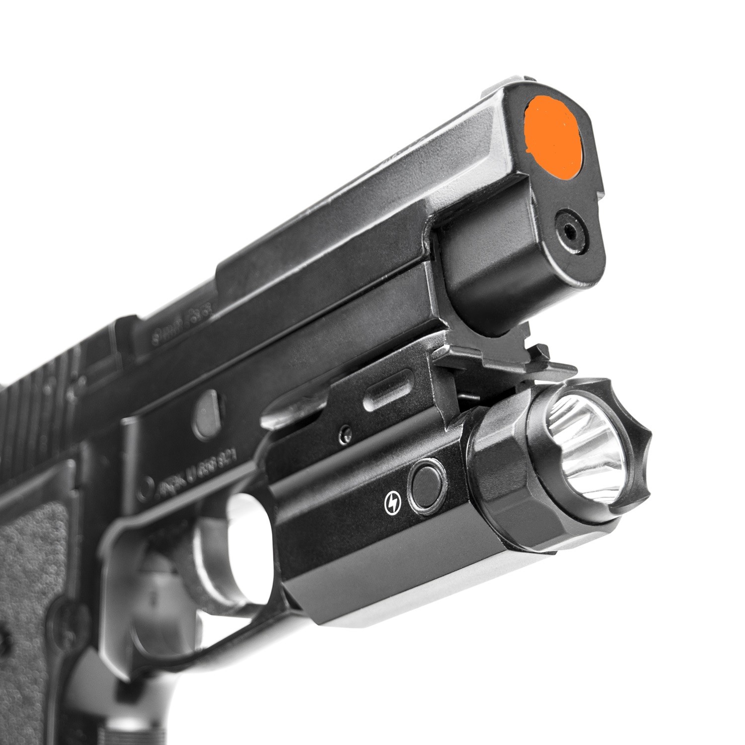 NEW NcStar 3W 150 Lumen LED Quick Release FlashLight w Strobe All Size Pistols