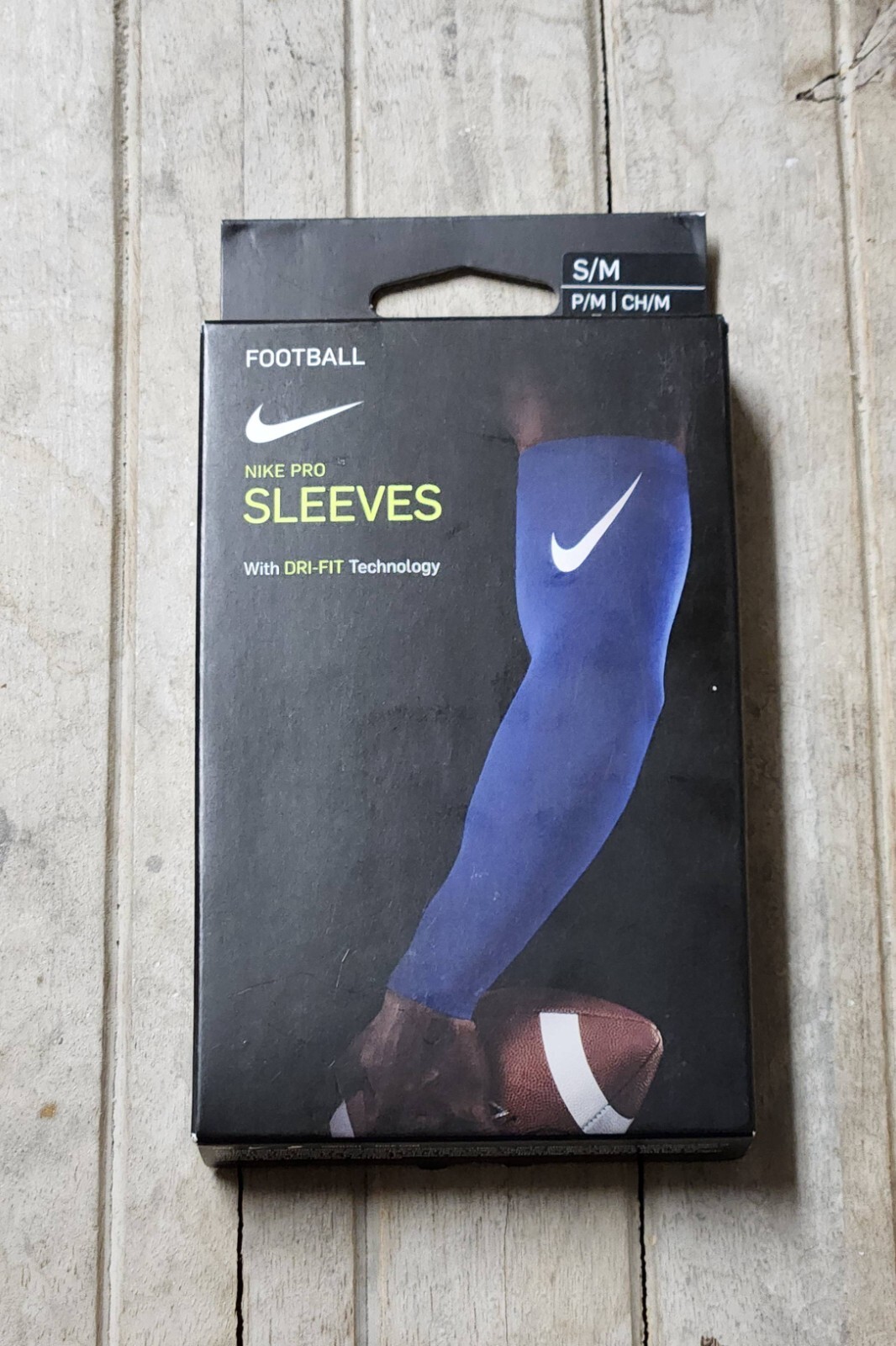Nike Adult Pro Dri-FIT 3.0 Football Compression Sleeves 'Blue' Men's Size S/M