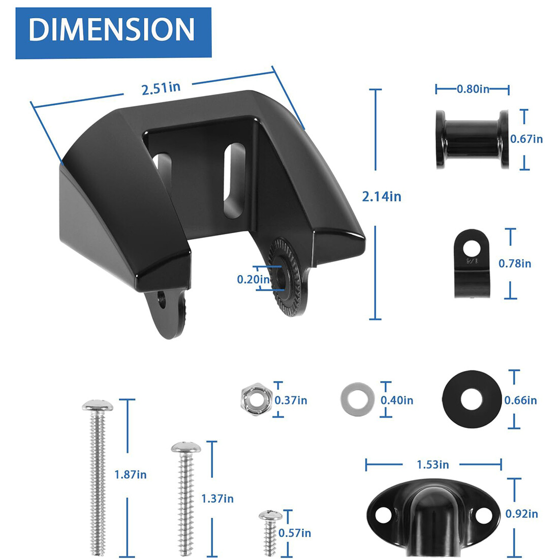 for Garmin Replacement Transom Transducer Mount Mounting Bracket 010-10272-00
