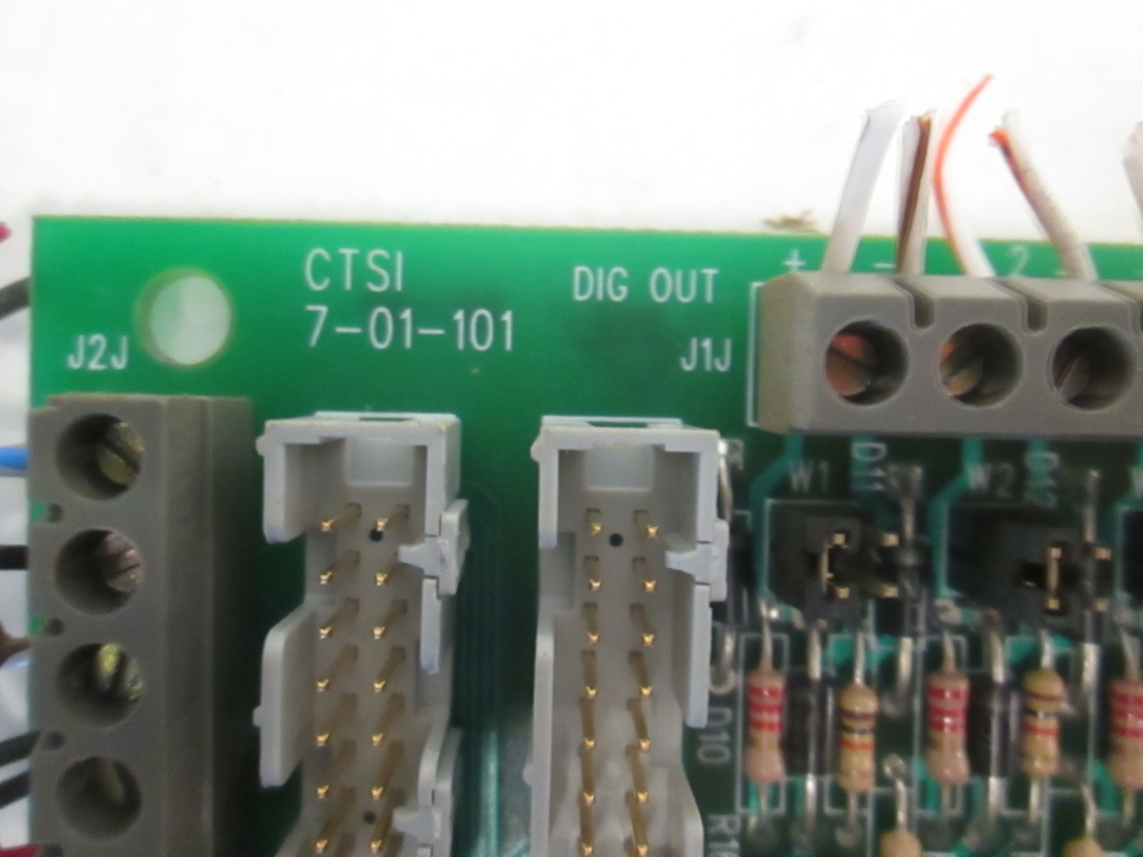 CTSI Interconnect PCB Board, 7-01-101, Working When Removed, Used