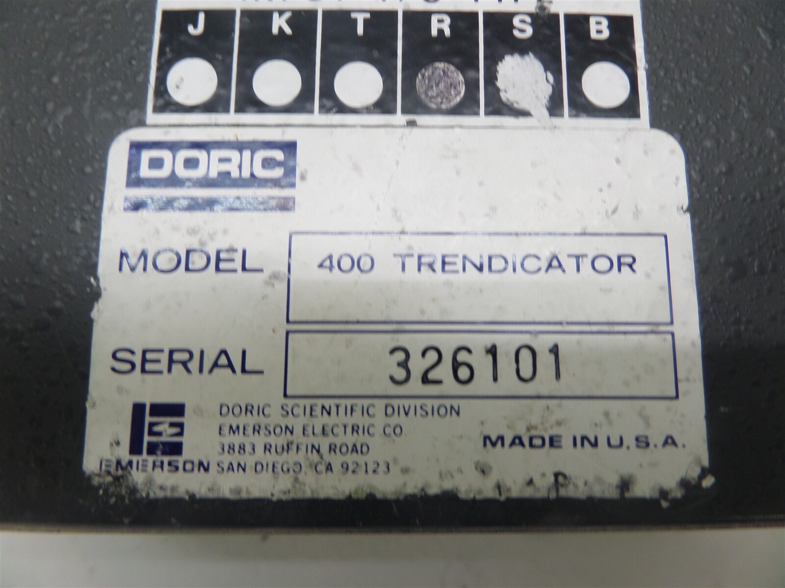 Doric Trendicator 412A Digital Thermocouple Indicator