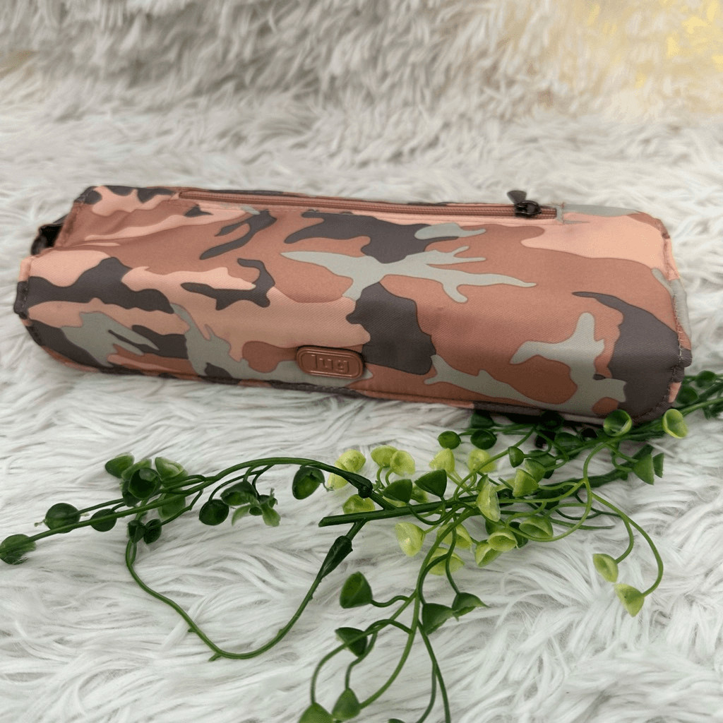 Lug Camo Pink Gray Pill Organizer / Multipurpose Case Lightweight