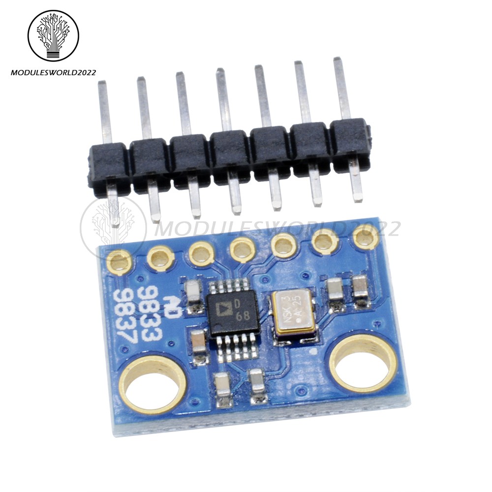 1-10PC AD9833 DDS Signal Generator Programmable Microprocessors Sine Square Wave