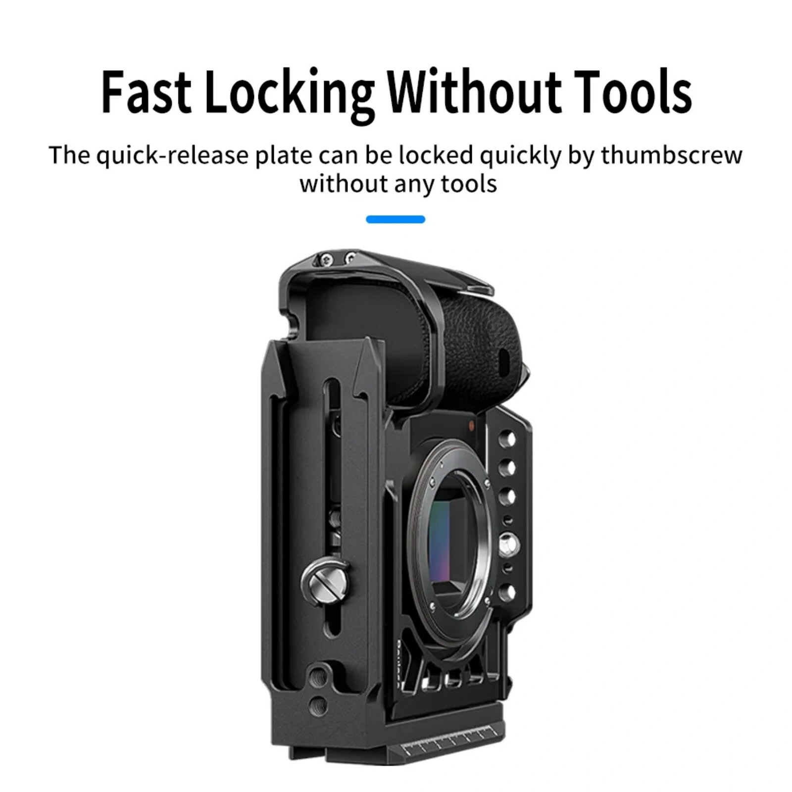 L Bracket Quick Release Plate for DJI RS4 RS3 RS2 Gimbal Arca Swiss Mount