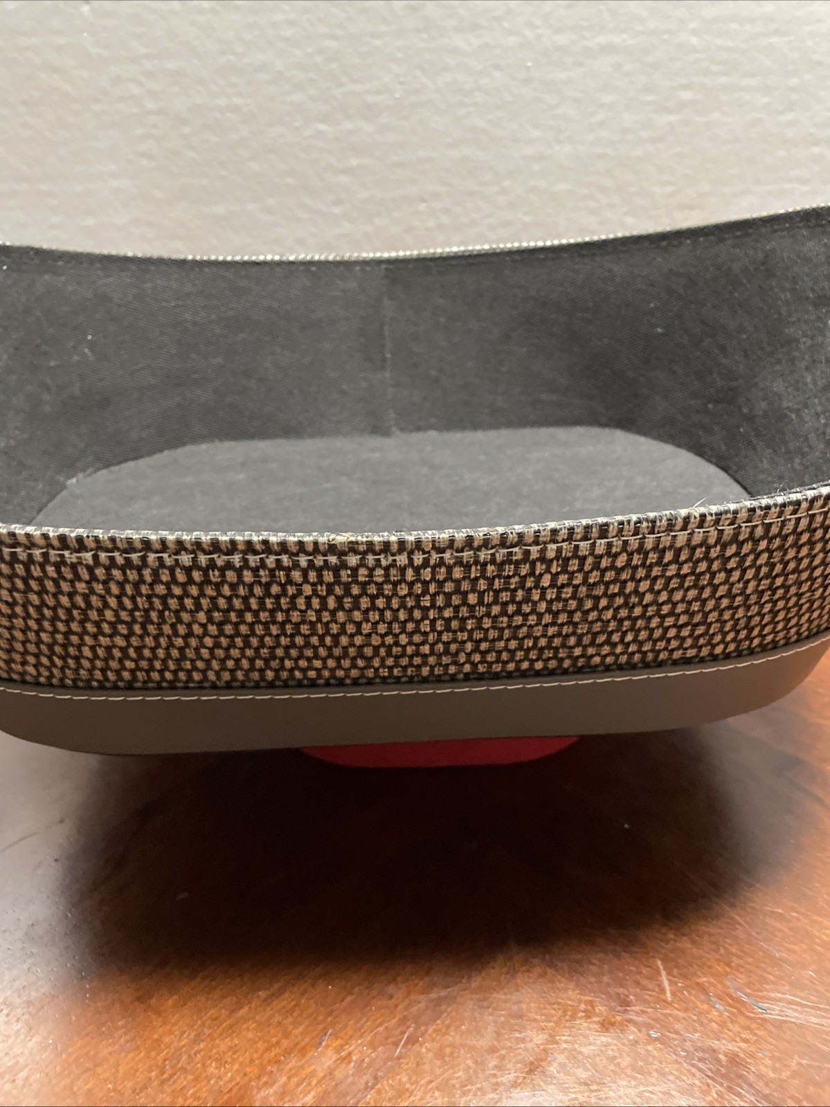 Gray Faux Leather Storage Gasket