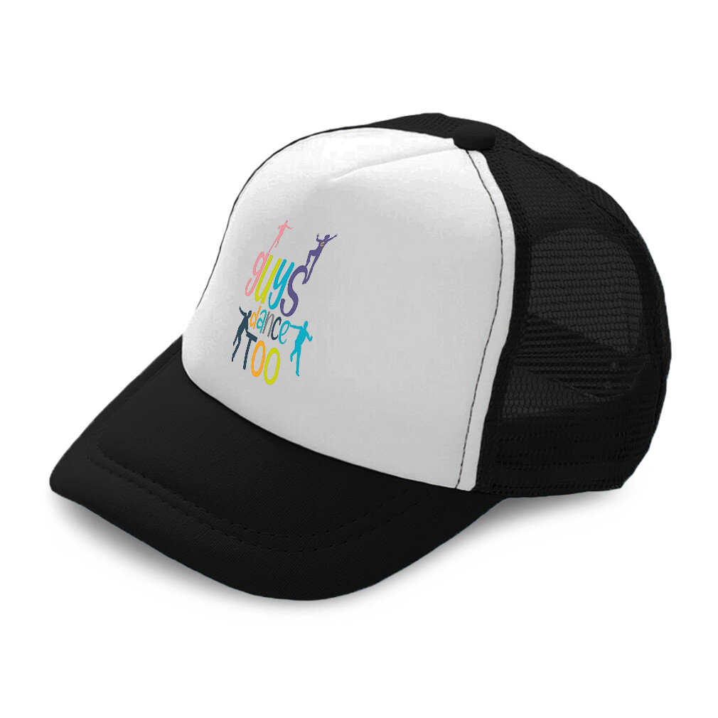 Kids Trucker Hat Guys Dance Too Dancers Polyester Boys Caps & Girls Caps
