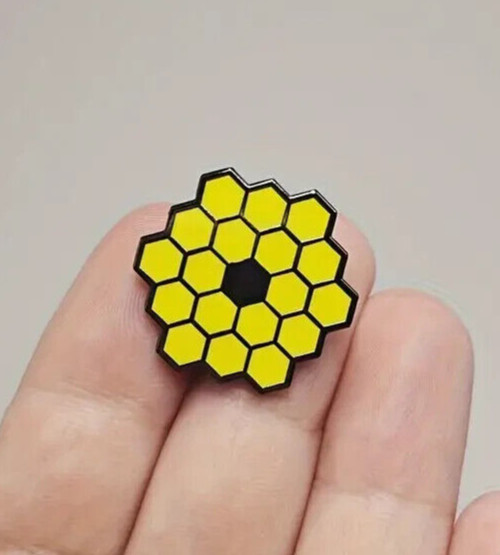 James Webb Space Telescope JWST Enamel Pin Hat Backpack Badge Brooch Lapel NASA