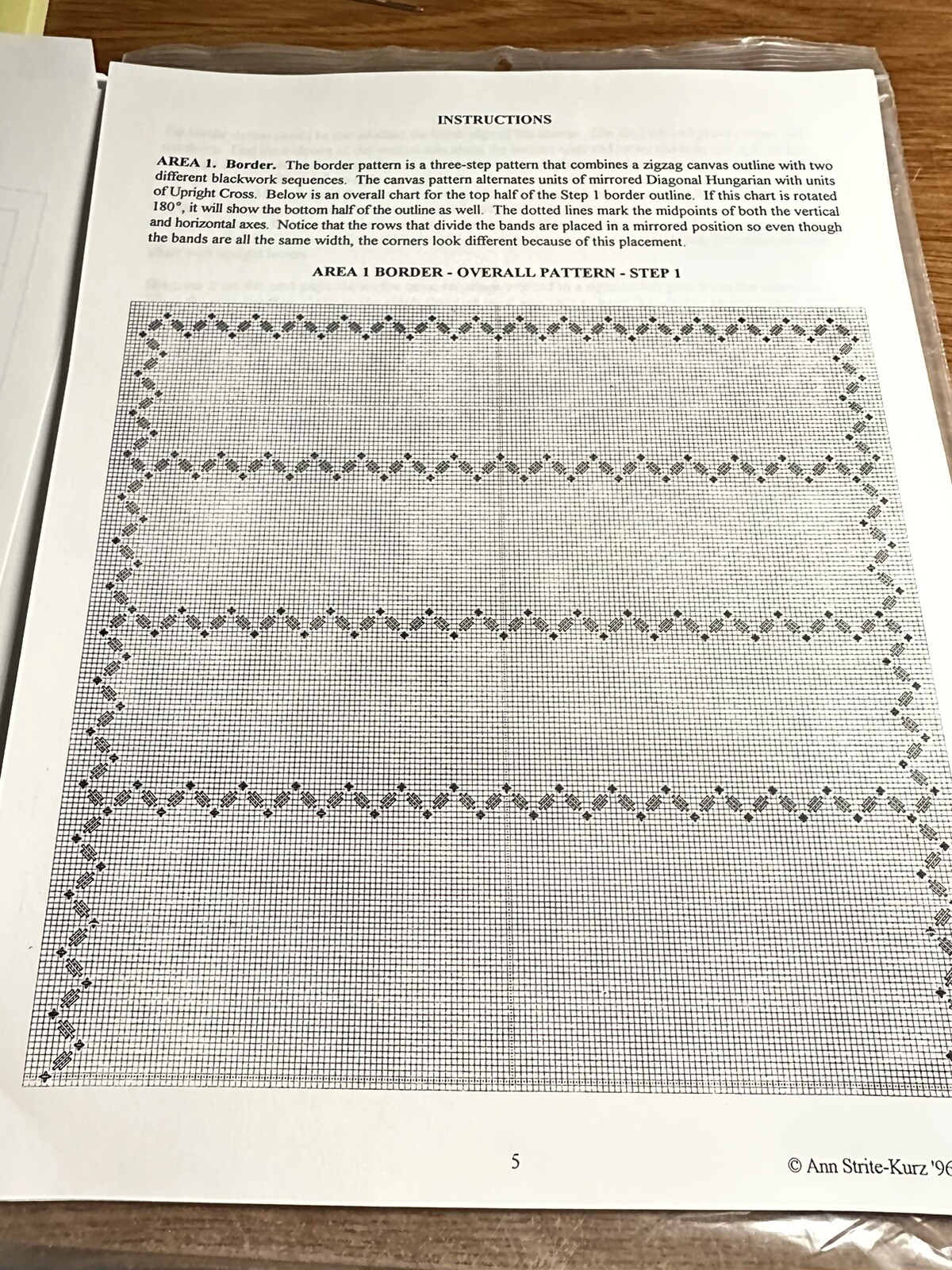 New Ann Strite Kurtz FLOWER POWER Needlework Sampler floral NEEDLEPOINT PATTERN