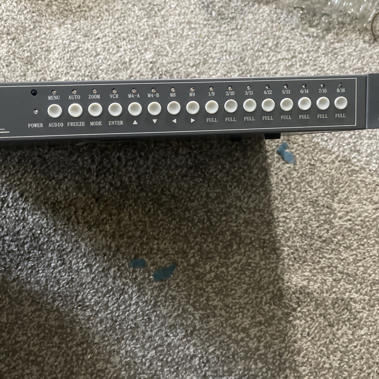 REAL TIME VM-16RT VM00020170116060 COLOR 16 SPLIT SYSTEM (D7)