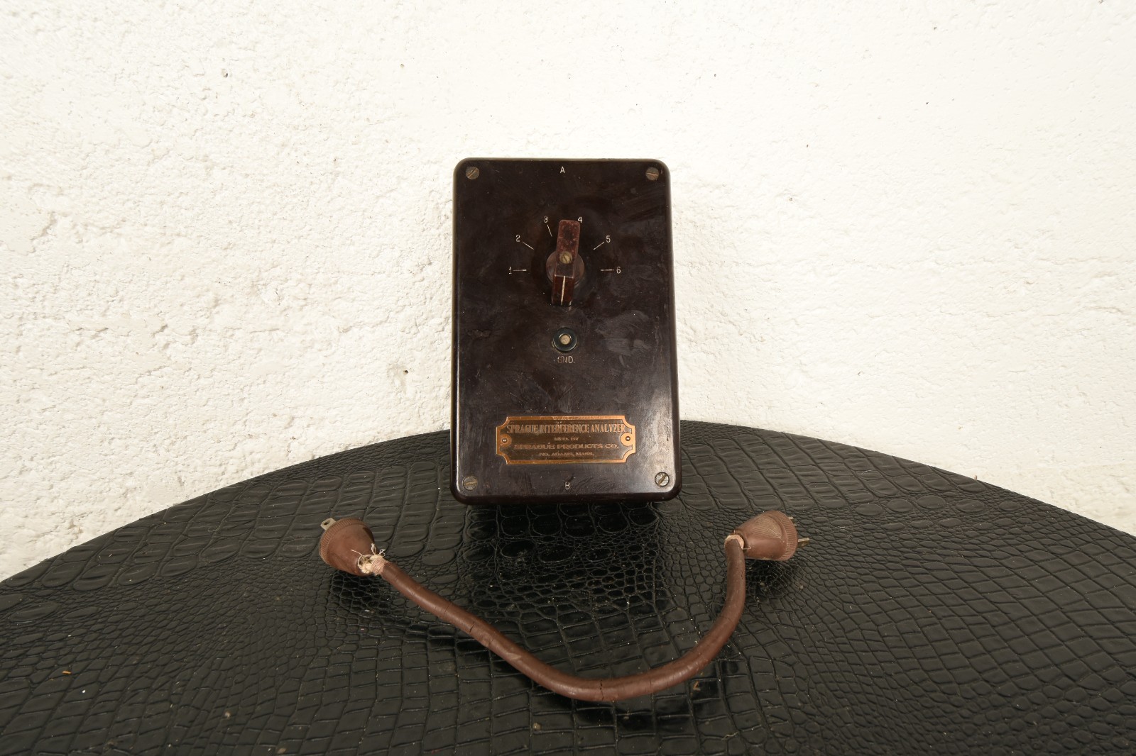 Sprague Radio Analyzer Electromagnetic Interference Detector Golden Age AM FM TV