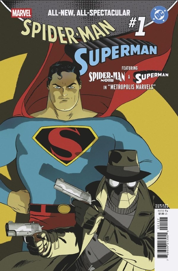 Marvel/DC Spider-Man/Superman #1 Marcos Martin VAR 4/22/26 Marvel