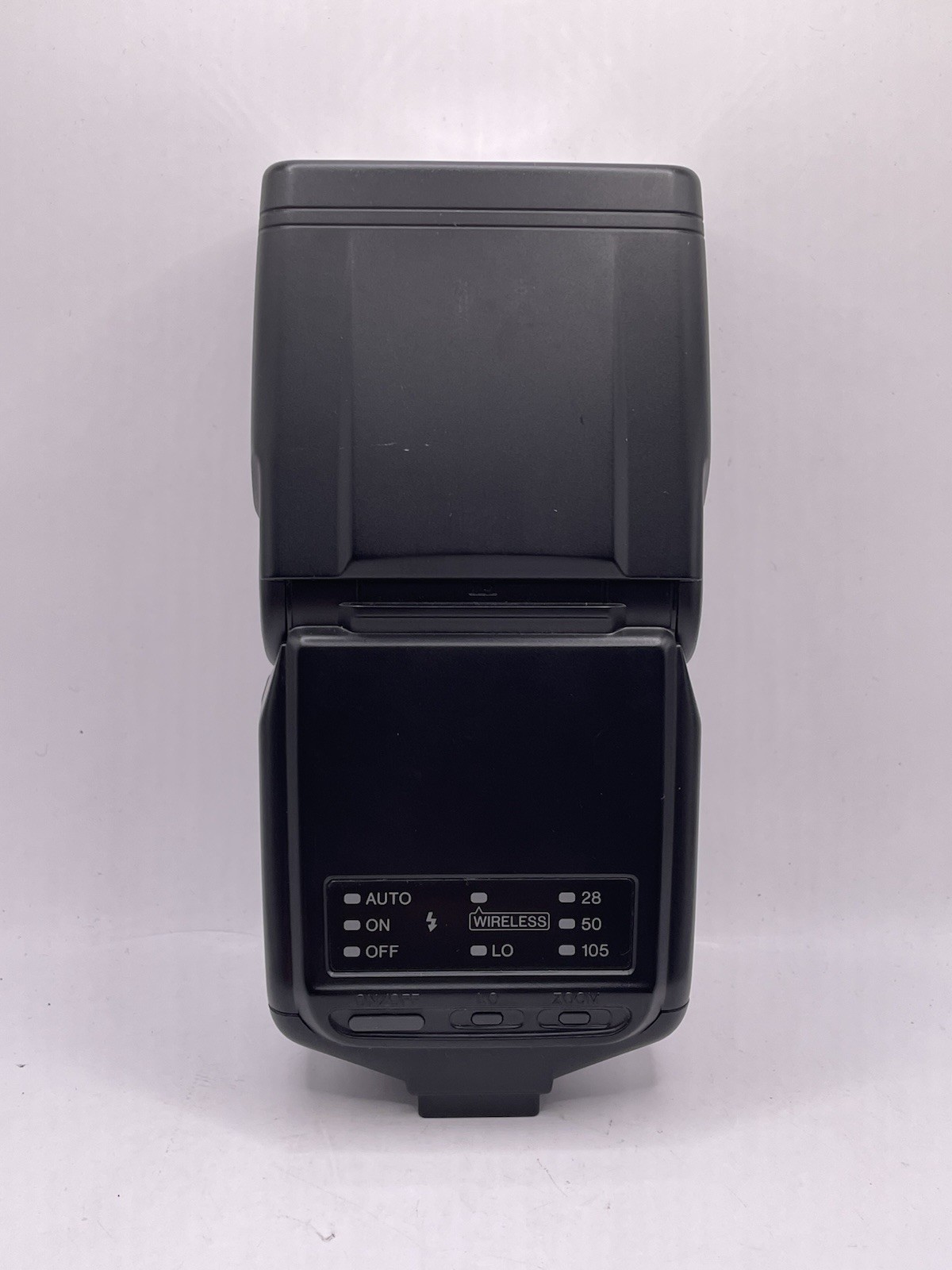 Minolta Program 3500xi Flash Speedlite w/Case TESTED