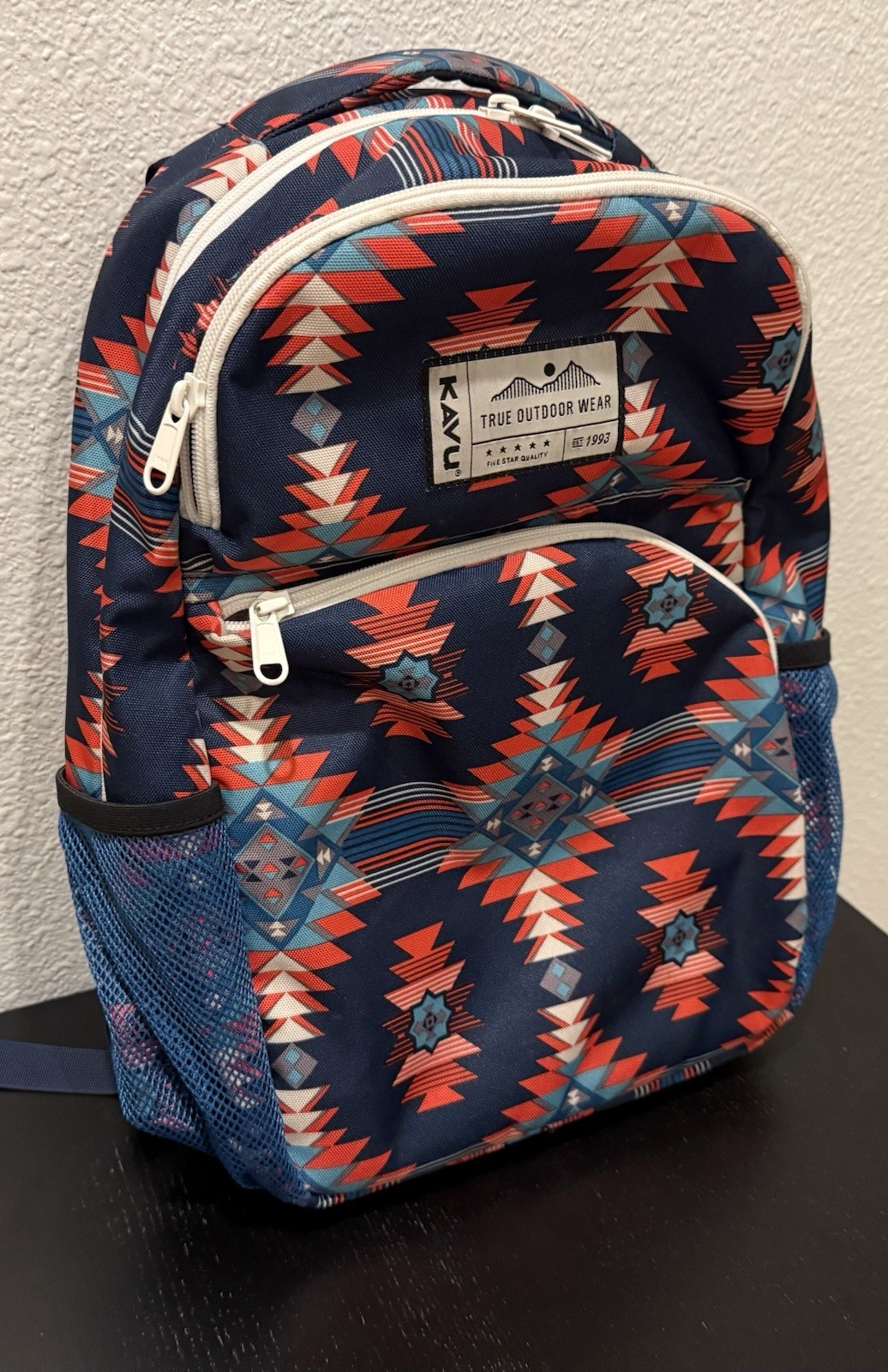 Kavu Navajo-Inspired Pattern Backpack Used Great Condition & Fast Shipping
