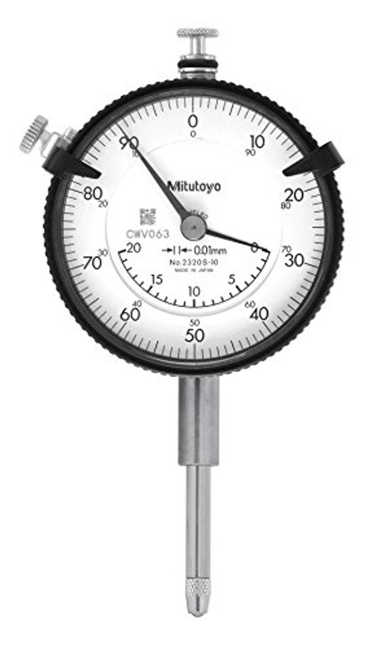 Mitutoyo 2320S-10 DIAL INDICATOR 0-100, 0 .01MM *Brand New*