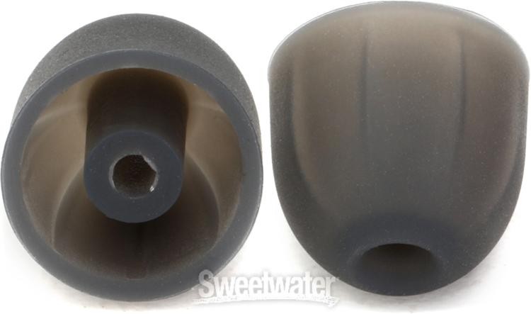 Westone Star Silicone Eartips - 12mm Black Size (5 pairs)