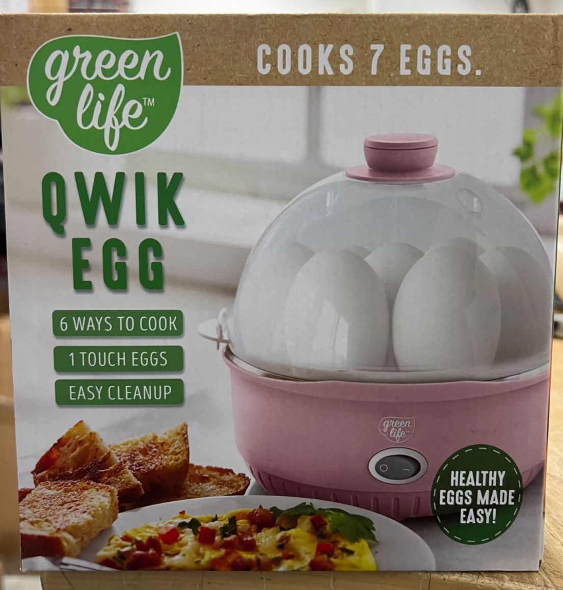 Electric Egg Cooker 350 Watts Pink