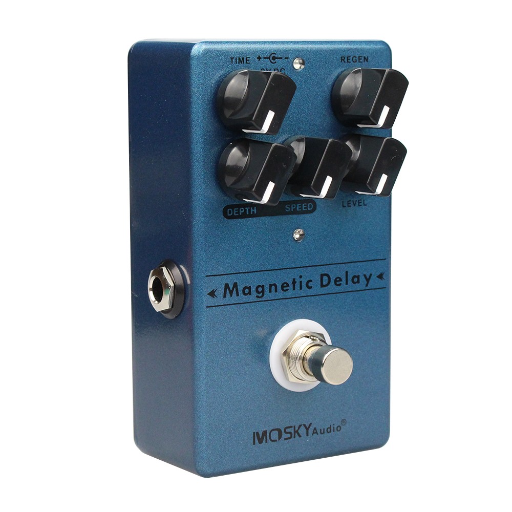 Mosky Magnetic Delay Guitar Effect Pedal VOICE LEVEL for Guitar Effect Pedal USA