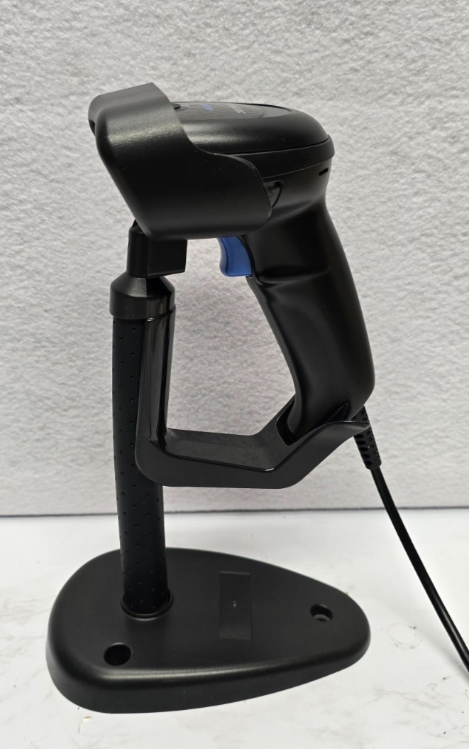 Datalogic QuickScan QD2500 Corded Barcode Scanner w/USB Cable & Stand