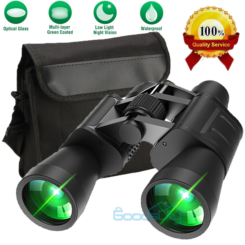 180x100 HD Zoom Multi Coated Binoculars Super Power Hunting Telescope +Free Case