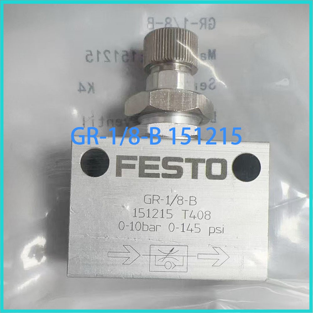 New sealed Festo GR-1/8-B GR-M5-B GR-1/4-B GR-3/8-B GR-3/4-B Throttle Valve