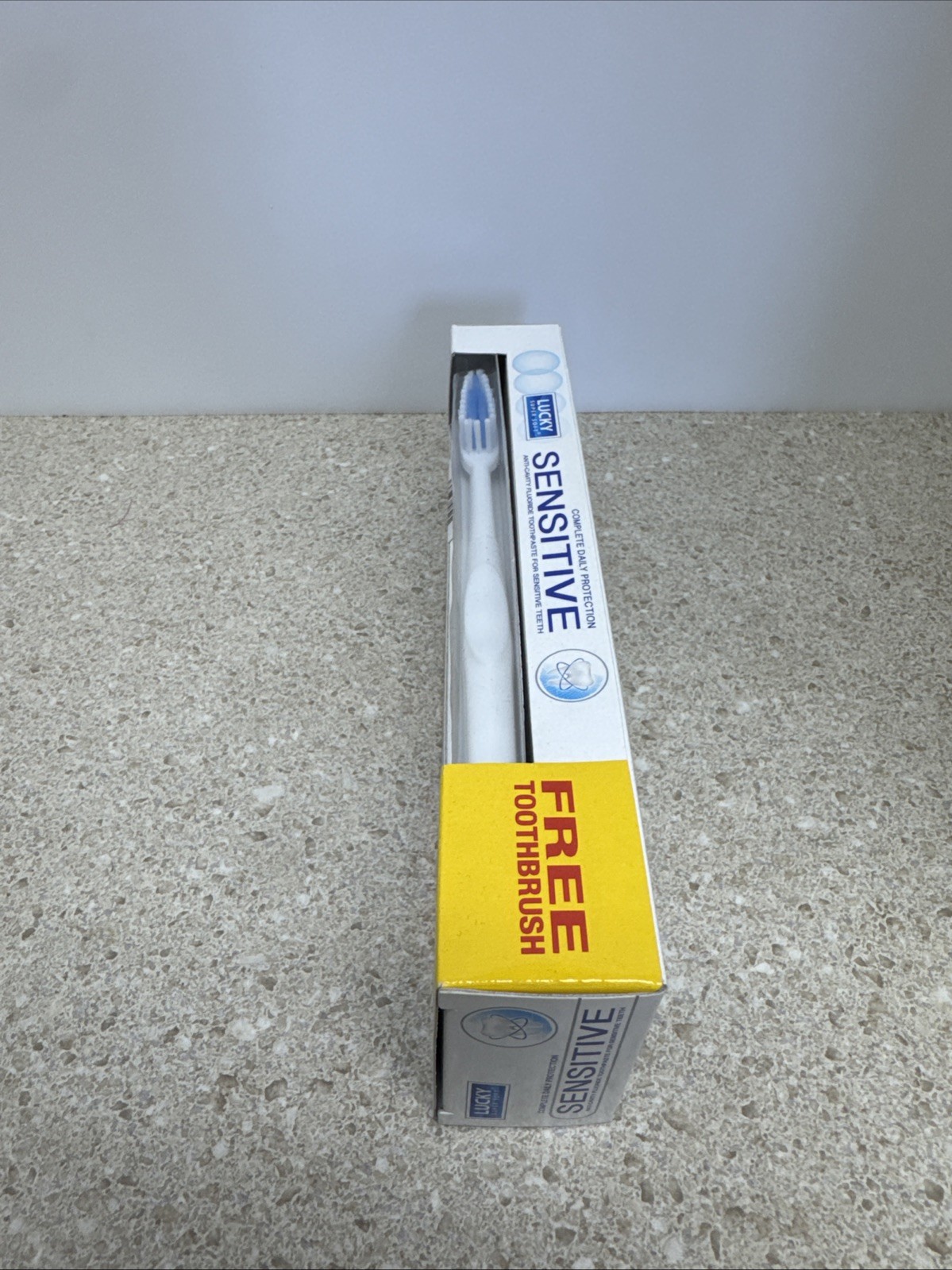 Lucky Super Soft Sensitive Anti-Cavity Fluoride Toothpaste For Sensitive Teeth