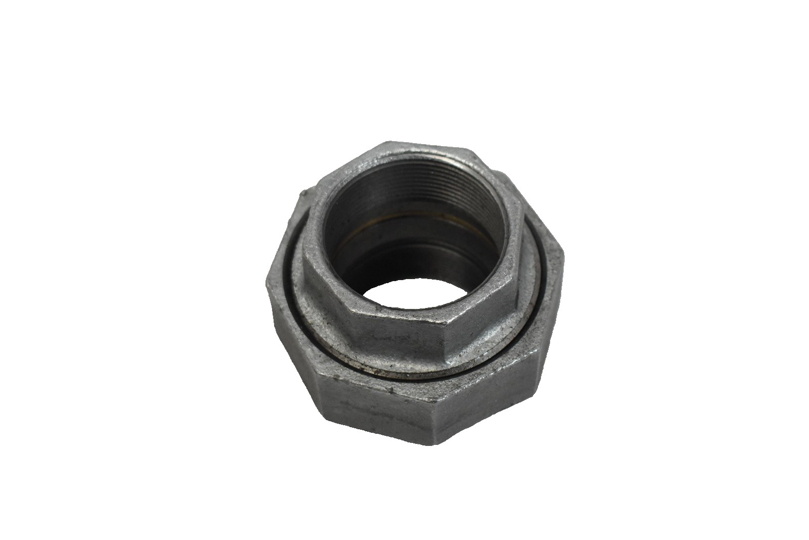 Anvil 2 Inch Galvanized Iron Pipe Union Coupling Fitting AFM Lead Free USA