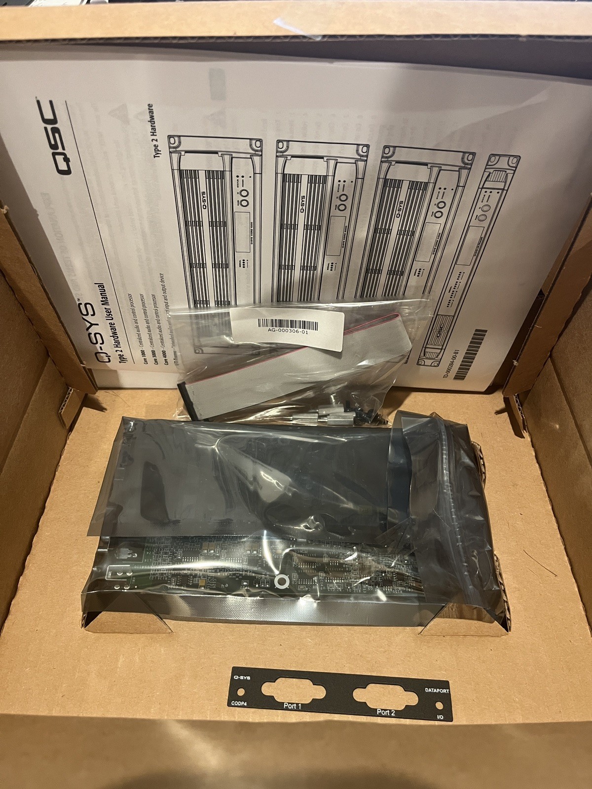 QSC Q-SYS Card - CODP4 Type 2 - BRAMD NEW