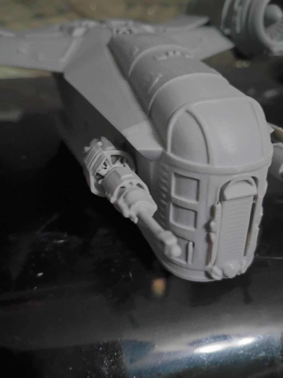 Star Wars Razor Crest 3d Resin Print 1/112 Scale
