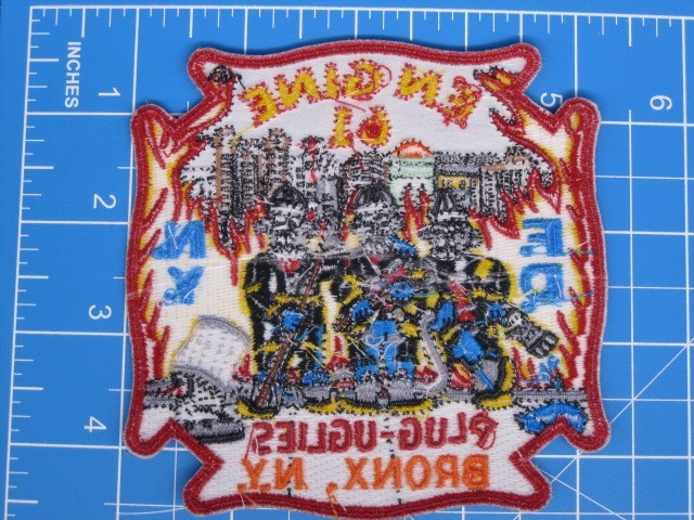 FDNY NYC Fire Department Engine 61 Plug Uglies patch