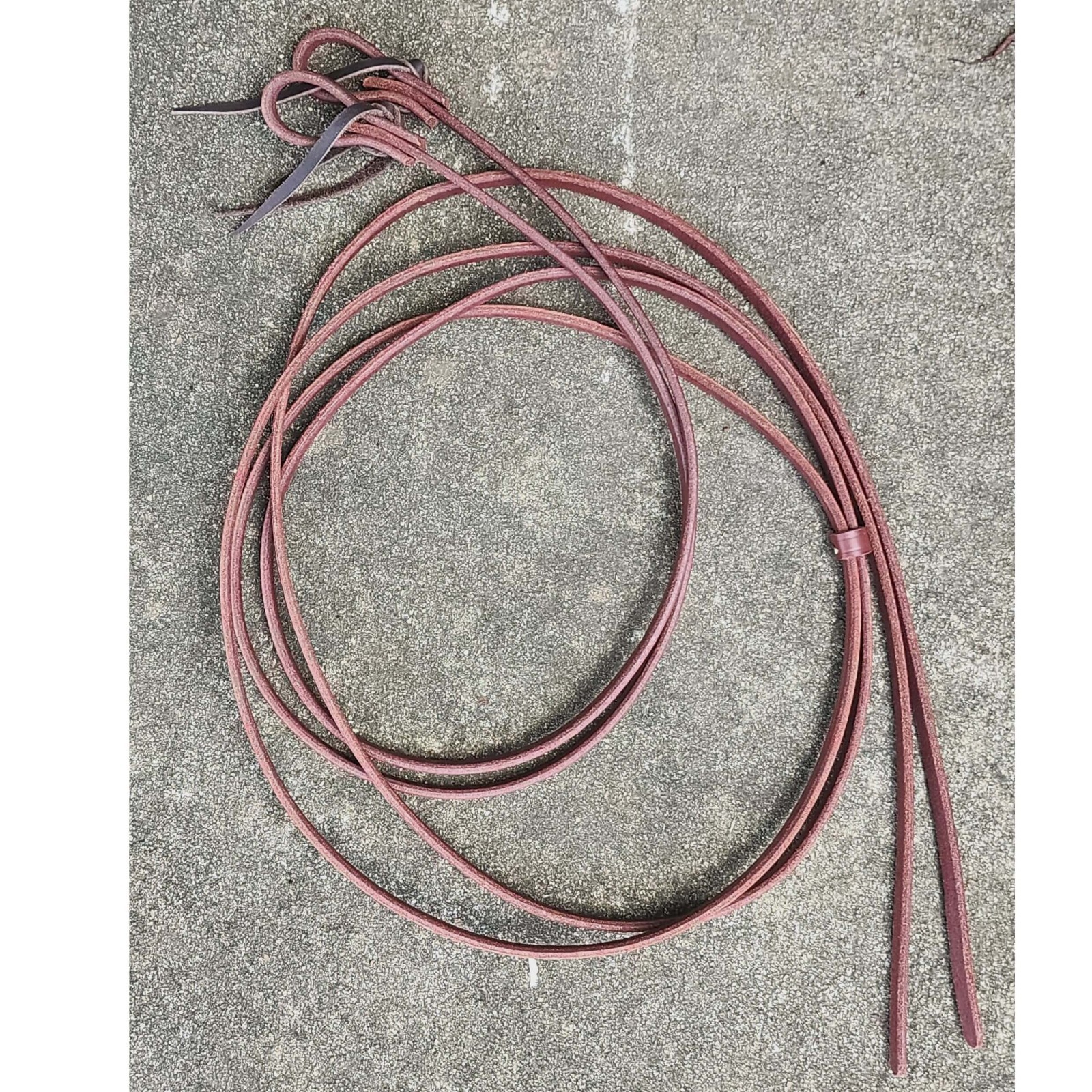 New 1/2" x 8' Premium Latigo Leather Split Reins