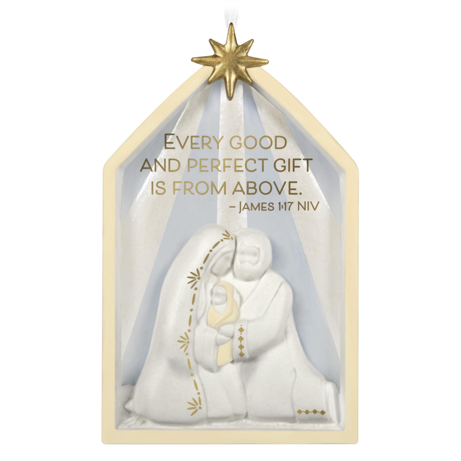 Hallmark Keepsake Christmas Ornament 2025, Gift from Above Nativity, Porcelain,
