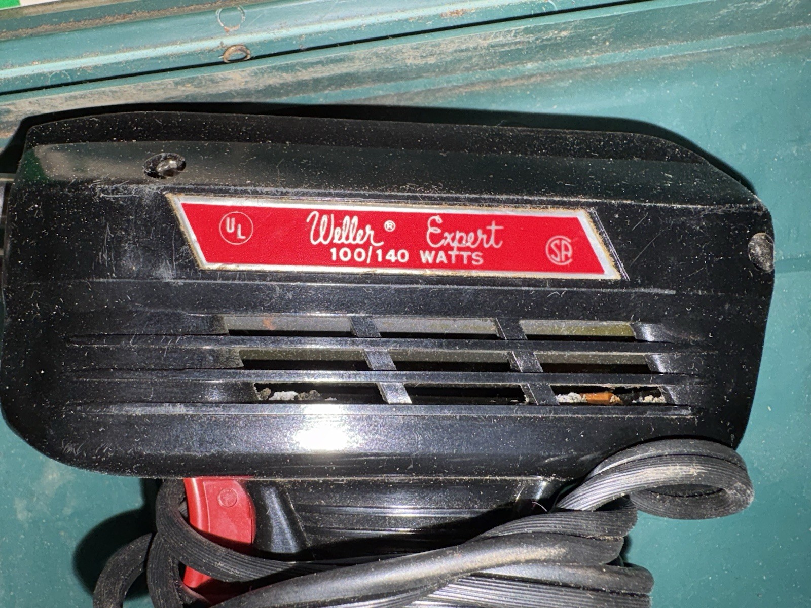 Vintage Electric Soldering Tools with Wire