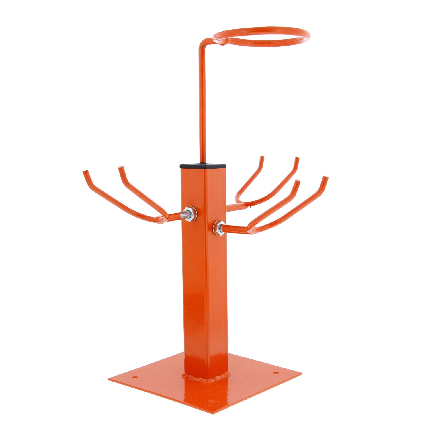 Gravity Feed Paint Triple Spray Gun Holder Stand with Strainer Holder