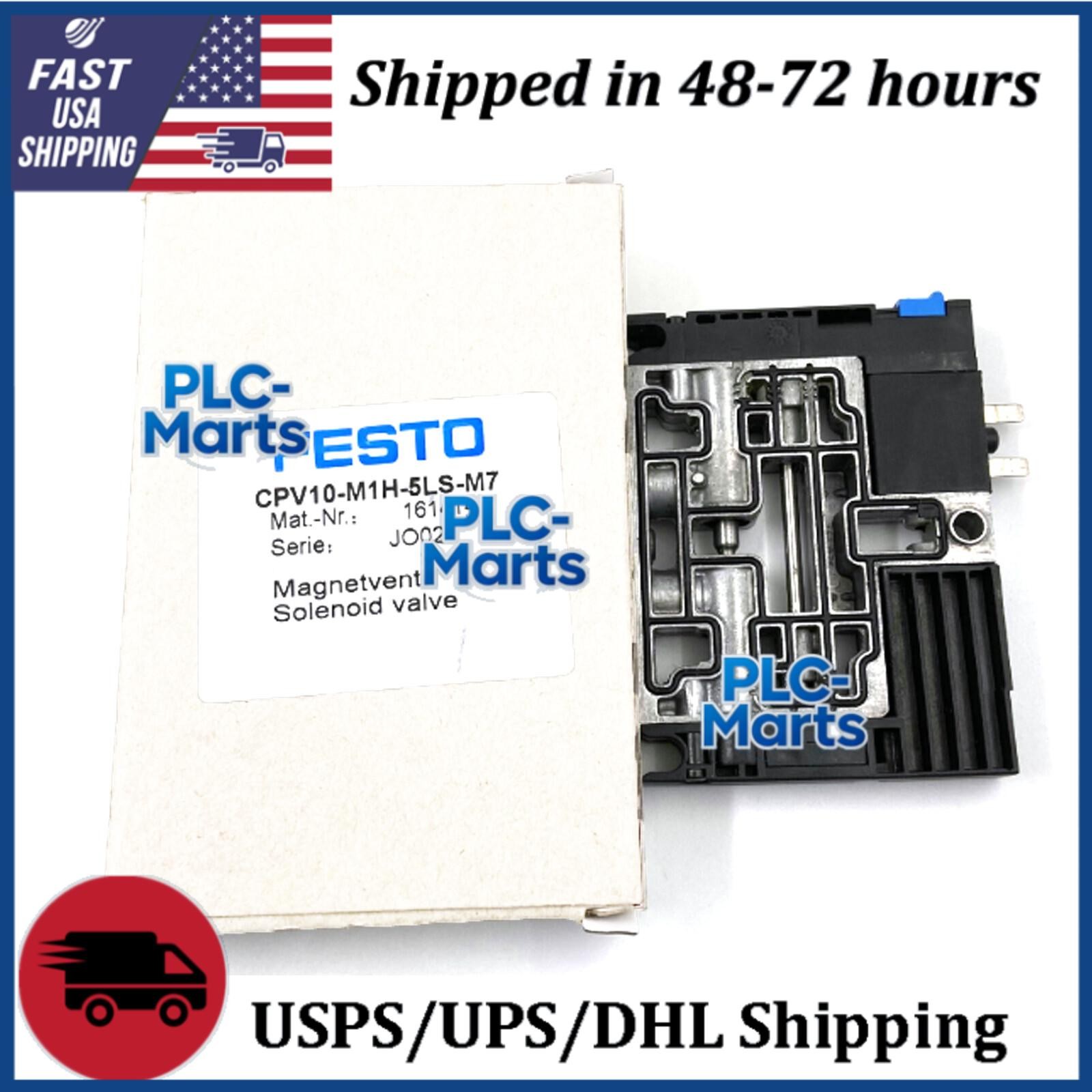 New FESTO CPV10-M1H-5LS-M7 161414 Solenoid Valve