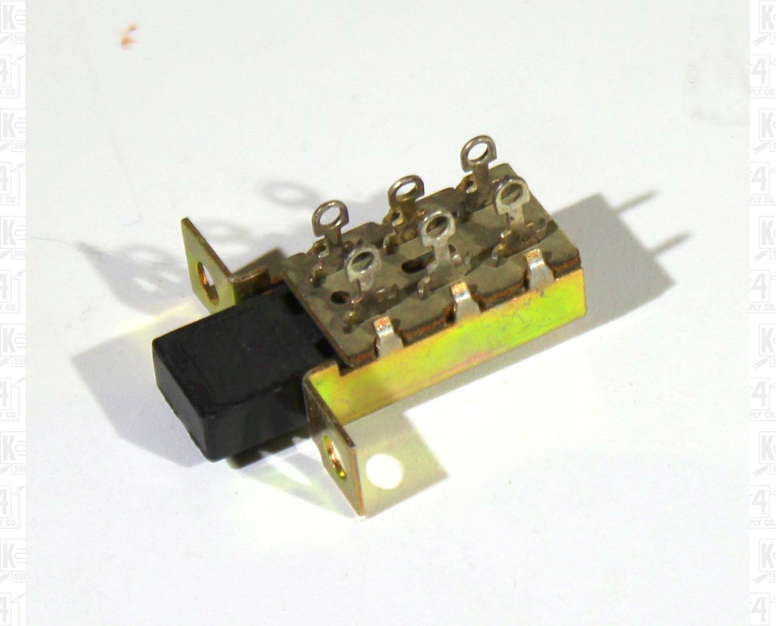Switchcraft Toggling DPDT Push Switch Switch