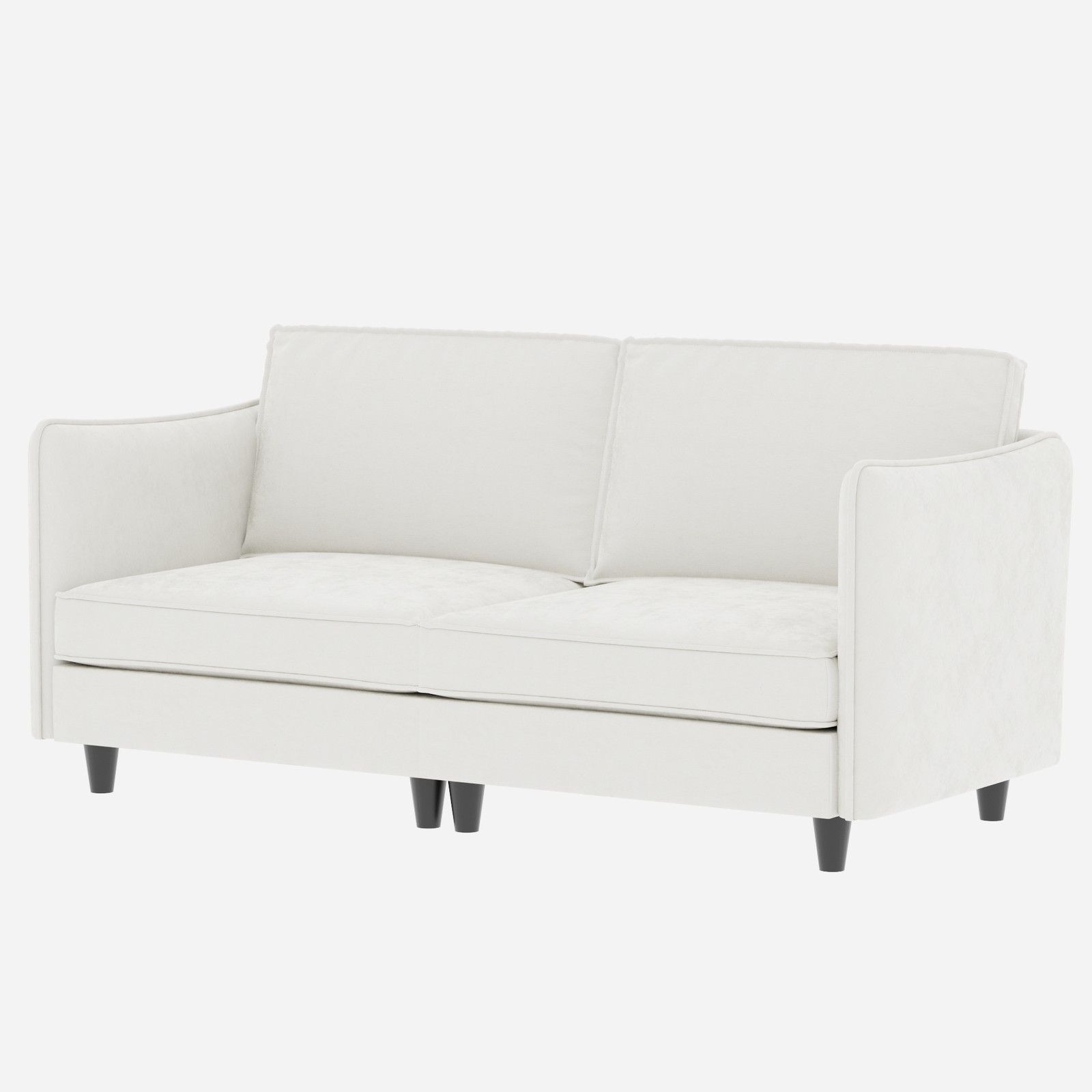 74.27'' Loveseat Sofa, 2 Seater Comfy Couch,Mid Century Modern Designed for S