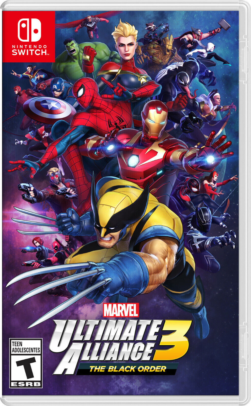 Marvel Ultimate Alliance 3 - The Black Order Nintendo Switch New (RPG) Sealed