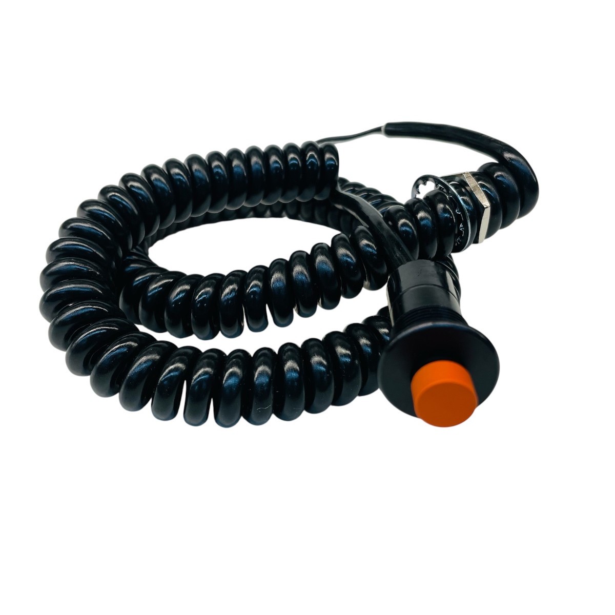orange snap action corded button