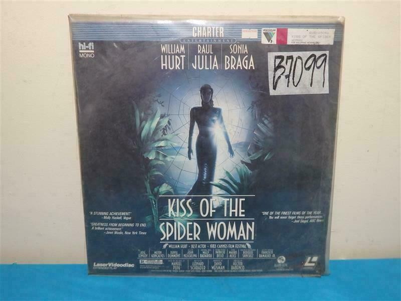 Charter Entertainment KISS OF THE SPIDERWOMAN Laser VideoDisc