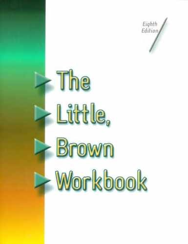 The Little Brown Workbook (8th - Paperback, by Gorrell Donna; Fowler - Very Good