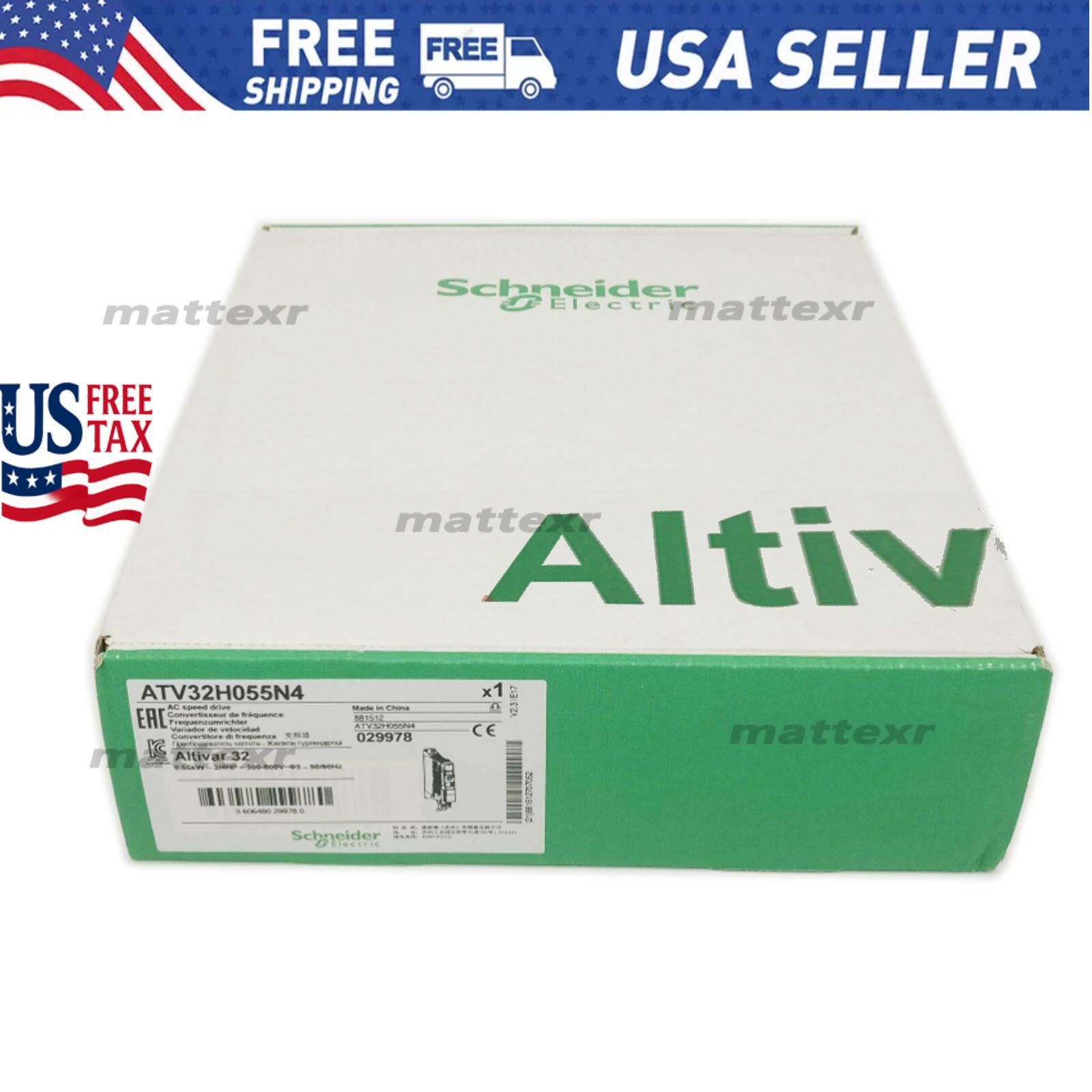1PC New Schneider Inverter ATV32H055N4