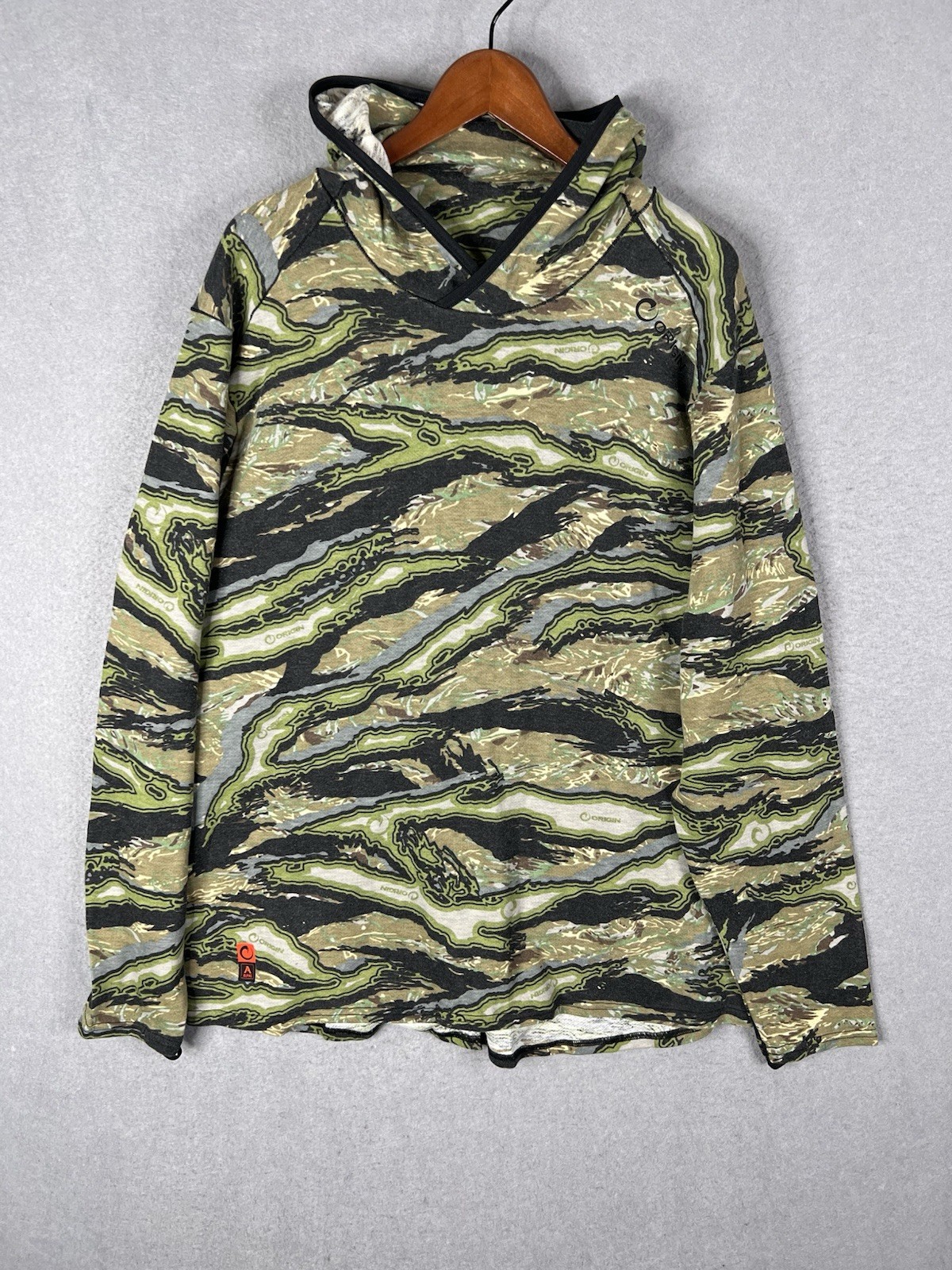 Origin Maine Hoodie Mens 2XL Lightweight Hunting Field Explorer Camo USA