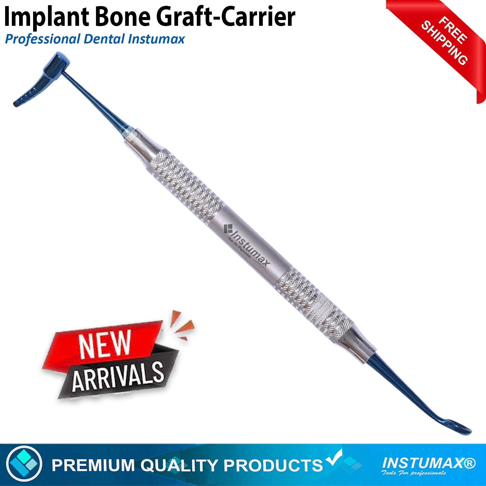 Dental Bone Graft Instruments Implant Surgery Plugger Condenser Carrier Amalgam